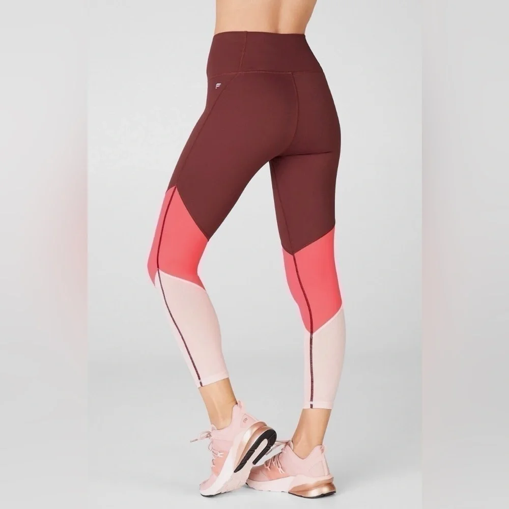 Like New: Women’s Fabletics high waisted 7/8 powerhold leggings, size: small - Picture 1 of 8